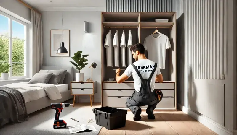 Pro doing wardrobe assembly