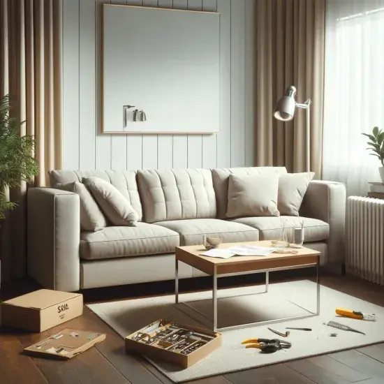 IKEA VIMLE modular sofa assembly in London