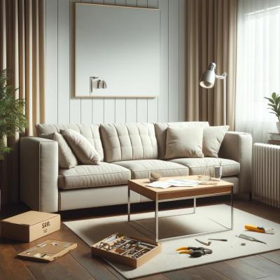 IKEA VIMLE modular sofa assembly in London